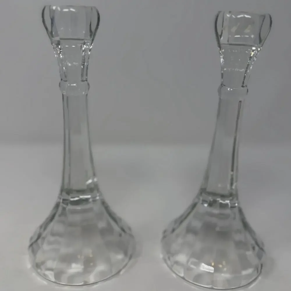 Crystal Clear Candleholders 8